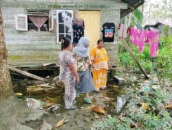 Banjir Rob di Bagan Percut, Warga yang Terdampak Belum Mendapatkan Bantuan