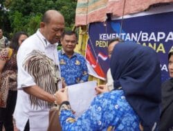 Bupati Langkat Terima Bantuan Kementan Bapanas untuk Korban Banjir