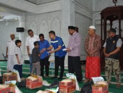Wali Kota Langsa Jeffry Sentana Salurkan Bantuan Pasca Banjir kepada Anak Yatim/Piatu