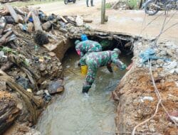 Banjir Kembali Melanda, TNI Hadir di Garda Terdepan Pemulihan Trumon Tengah