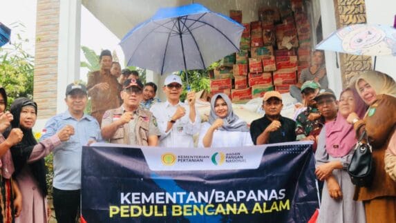 Bantuan dari Kementan untuk Terdampak Korban Bencana di Salurkan