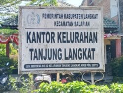 Program Bedah Rumah di Tanjung Langkat Disorot, Kepling Diduga Alihkan Bantuan ke Anak Kandung