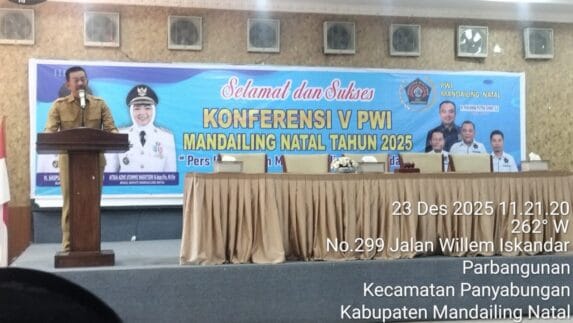 Dari Konferensi V PWI Madina, Bupati Saipullah Kenang Kedekatan Emosional dengan Wartawan
