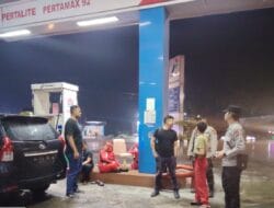 Cegah Kelangkaan BBM, Polsek NA IX-X Perketat Pengawasan SPBU