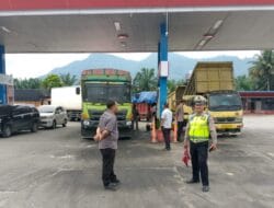 Polsek Aek Natas Lakukan Patroli dan Monitoring BBM di Labura