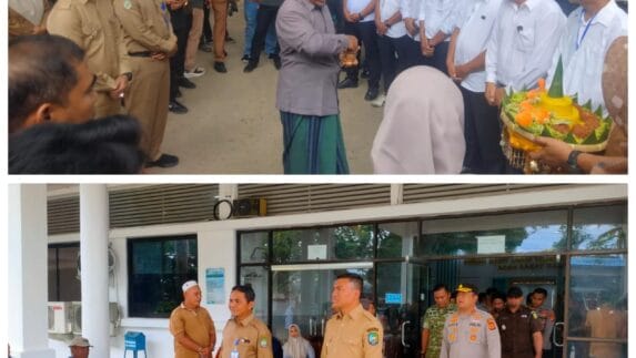 Safaruddin Resmikan Layanan Penyakit Jantung di RSUDTP dan Peusijuk Tiga Ambulans