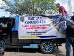 Relawan Bersinergi Antar Bantuan ke Lokasi Dampak Terparah di Kecamatan Langkahan