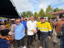 PT. Sorikmas Mining Komitmen Bantu Korban Banjir Desa Muara Batang Angkola hingga Pulih