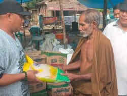 PD FSP RTMM SPSI Sumut Salurkan Bantuan ke Kecamatan Batang Toru Tapsel