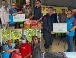 Direktur Operasi Bersama Tim Tinjau Korban Banjir dan Salurkan Batuan