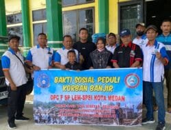DPC FSP LEM SPSI Medan Bakti Sosial Peduli Korban Banjir Aceh Tamiang