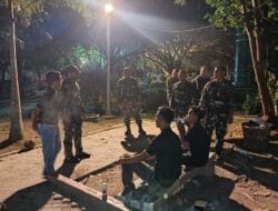 Pimpin Patroli Malam, Dandim Aceh Selatan Pastikan Wilayah Tetap Kondusif