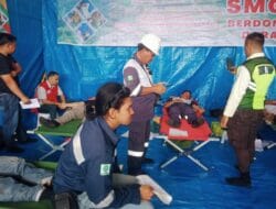 Sukseskan Bulan K3 Nasional PT SMGP Gelar Donor Darah, PMI Beri Apresiasi