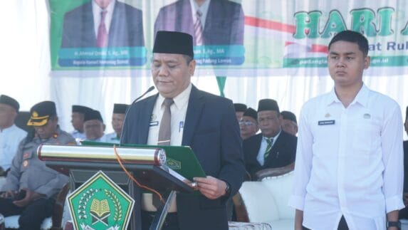Kemenag Palas Gelar Upacara Hari Amal Bakti ke-80, Tahun 2026