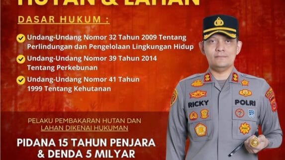 Cegah Karhutla, Kapolres Aceh Selatan Tegaskan Larangan Pembakaran Hutan dan Lahan