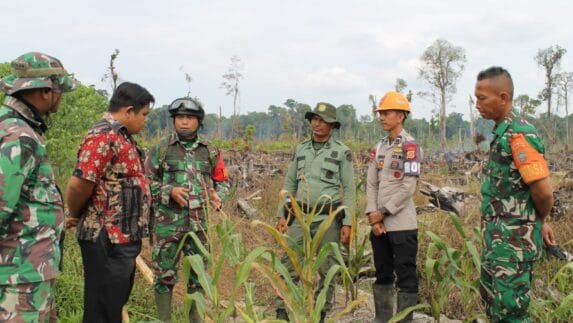 Dandim 0107/Aceh Selatan Pimpin Patroli Karhutla di Wilayah Trumon Raya‎