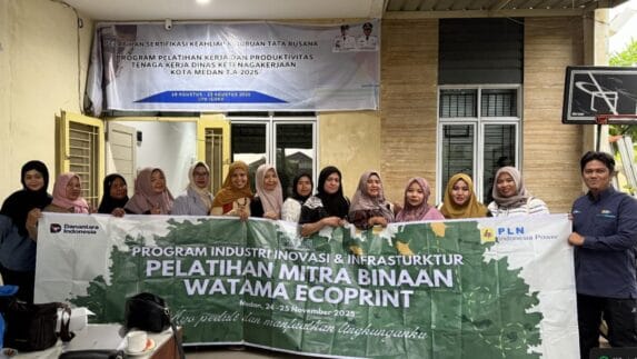 PLN IP Komitmen Berdayakan Masyarakat melalui Pelatihan Ecoprint
