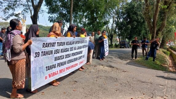 Warga Poncowarno Desak Tinjau Hak Pakai USU di Lahan Kebun Percobaan Tambunan di Langkat
