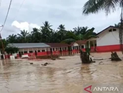 Desa Bandar Tarutung Tapsel Terendam Banjir