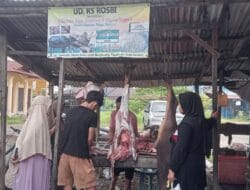 Harga Daging Meugang Sambut Ramadan 2026 di Pasar Impres Tapaktuan Rp200.000