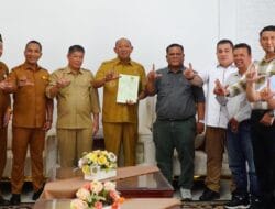 Bupati Langkat Terima Hibah 4,6 Hektare Lahan Huntap Korban Banjir