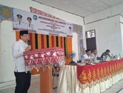 Asisten II Setdakab Abdya Buka Musrenbang RKPD 2027 di Susoh, Camat Minta Warga Kawal Perbup Peukong Agama