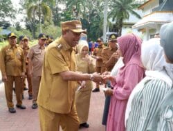 Bupati Langkat Serahkan Santunan dan 1 Mobil Damkar untuk Kecamatan Bahorok