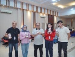 Peringati Bulan K3 Nasional, PLN UID Sumut Gelar Donor Darah dan Mini Medical Check Up