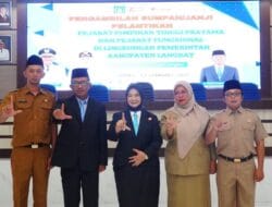 Pejabat Tinggi Pratama Dilantik, Bupati Langkat: Jalin Komunikasi Antarperangkat