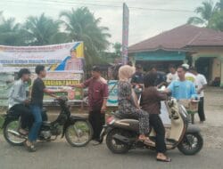 Kelber Panti Rehabilitasi Yayasan Gemilang Sakti Jaya Bagi Takjil ke Masyarakat dan Penguna Jalan