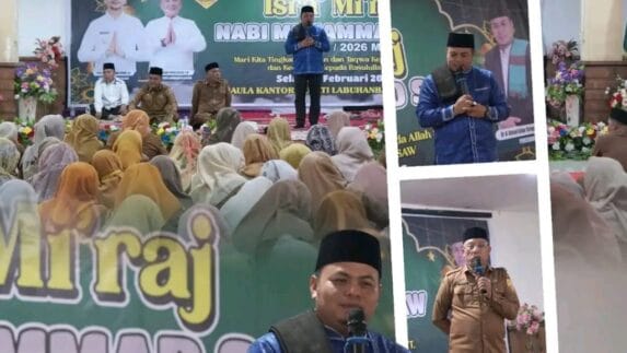 Pemkab Labusel Peringati Isra Miraj Nabi Muhammad SAW