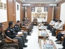 Kanwil Pemasyarakatan Sumut dan Bapas Medan Temui Kajati, Bahas Penguatan Koordinasi