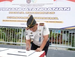 Langkah Reformasi Birokrasi, Lapas Tebingtinggi Deklarasikan Komitmen WBK/WBBM 2026