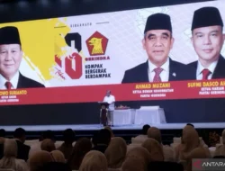 HUT Gerindra di DPR, Ada Seruan Prabowo Presiden Dua Periode