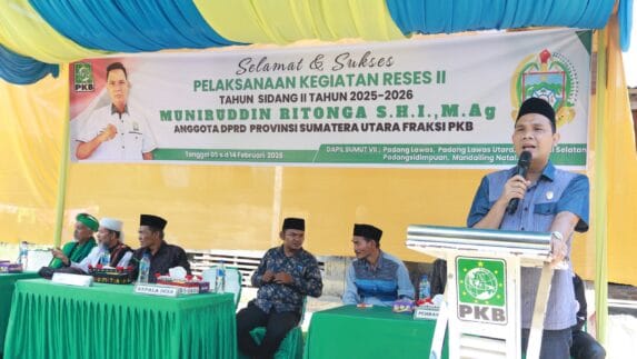 Muniruddin Ritonga Reses di Desa Padang Baruas, Masyarakat Harapkan Bantuan Alsintan