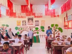 Ruang Kelas SDN 356 Sinunukan 6 Rampung Direhab, Kepsek dan Kades Sampaikan Apresiasi