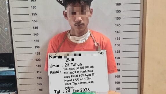 Bawa Sabu 1 Kg, Residivis Diringkus Polres Labuhanbatu