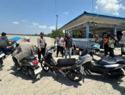 Polres Labuhanbatu Amankan Arus Balik Idulfitri di Dermaga Labuhan Bilik