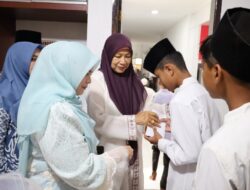 Milad ke-61, Ketua TP PKK Madina Gelar Khataman Al-Quran dan Santuni Anak Yatim