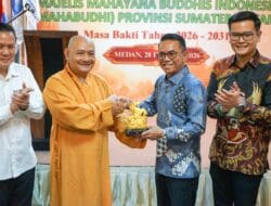 Zakiyuddin Apresiasi Pelantikan Mahabudhi Sumut, Sebagai Wadah Pengabdian Umat