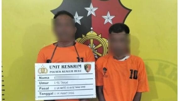 Kantongi Ekstasi, 2 Warga Tanjung Balai Diamankan Polsek Kulauh Hulu