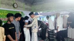 Masyarakat Gampong Alue Pisang Santuni Puluhan Anak Yatim-Piatu