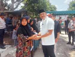 Bupati Salurkan Bantuan dari Korpri dan YPMM pada Korban Bencana Hitrometeorologi