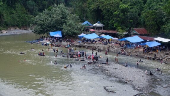 Wisata Tangkahan Dipadati Pengunjung di Akhir Libur Lebaran 2026