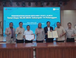 PLN UID Sumut Dorong Pertumbuhan Ekonomi Melalui Penandatanganan SPJBTL dan MoU, Tambah Daya 49,99 MVA