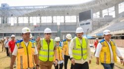 Rico Waas dan Bobby Nasution Tinjau Percepatan Pembangunan Stadion Teladan Jelang AFF U-19 2026
