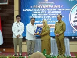 Wujudkan Tata Kelola Keuangan Transparan dan Akuntabel, Pemkab Langkat Serahkan LKPD 2025 ke BPK