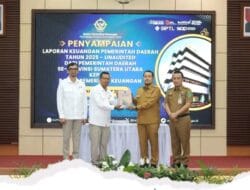 Pemkab Paluta Serahkan Laporan Keuangan Pemerintah Daerah TA 2025