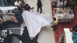 Seorang Wanita Terjatuh dari Lantai 4 Sebuah Plaza di Medan