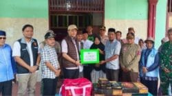 Pascakebakaran 15 Ruko di Kota Fajar, Bupati Mirwan Saweu Syedara dan Beri Bantuan